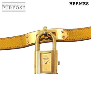 エルメス HERMES ケリーウォッチ ヴィンテージ レディース 腕時計 ゴールド クォーツ ウォッチ カデナ Kelly Watch 90253811