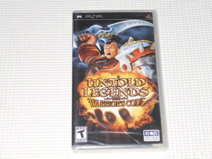 PSP★UNTOLD LEGENDS THE WARRIOR