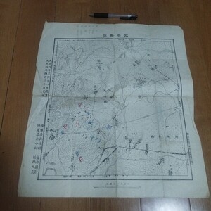 朝鮮半島古地図 富平附近地図 大正4 韓国仁川広域市 旧日本軍地図日本陸軍歩兵学校少尉 中華民国支那事変満州事変台湾朝鮮上海樺太戦前NY3