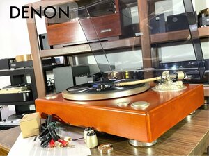 レコードプレーヤー DENON DP-1300MKII 純正シェル/オプションウエイト等付属品多数 当社整備/調整済品 Audio Station