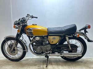 CB350 セニア　ホンダ　不動　書なし　部品取り　レストアベース　車体番号削られてます　ジャンク　水戸　茨城　関東