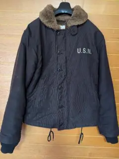 YMCL KY N-1 デッキジャケット 34サイズ US NAVY