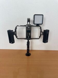 スマホホルダーSmallrig-携帯電話用ユニバーサルビデオプラットフォーム,用スマートフォンカメラキット,