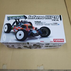 京商 インファーノ MP9 TKI4 V2 1/8スケール KE21 SPエンジン 4WD レーシングバギー レディセット 33021