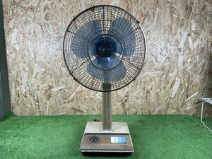 6B9 昭和レトロ レトロ扇風機 JES DELUXE FAN 全日電チェーン JF-31A？ 動作品 