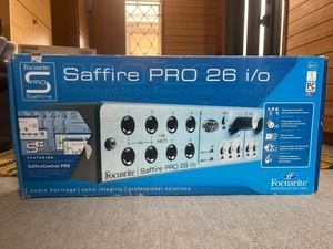 Focusrite Saffire Pro 26 I/O　8chマイクプリ オーディオインターフェイス 動作確認済