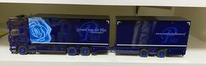 （3）　TEKNO　Scania R 500 V8 Topline combi　Plas, Van der　＃65385　1/50