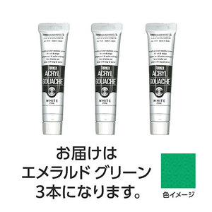 【3本×5セット】 ターナー色彩 アクリルガッシュ 20ml 40エメラルドグリーン TURNER108445X5 /l