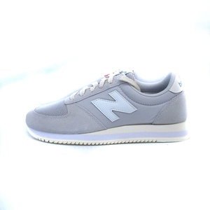 未使用品 ニューバランス NEW BALANCE WL420MGG スニーカー ナイロン スエード 23.5cm グレー /AK18 レディース