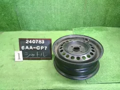 ☆(1)フィットシャトル 6AA-GP7 15インチ ホンダ純正 スチールホイール 1本 鉄 J15×5.5J 4穴 100 +50 ハブ径56mm 自社品番 240783