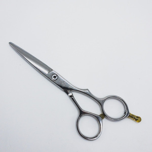 【ヒカリシザーズHIKARI光シザーHIKARI SCISSORS】E-2 シザー オフセット 理容 美容ハサミ 美容師 理容師 右利き 5.3インチ 中古 sc665