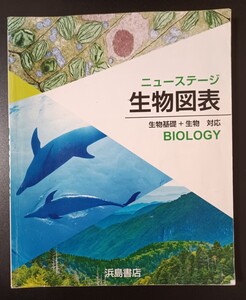  ニューステージ　生物図表　浜島書籍　送料185円