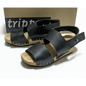 trippen Treppe ウッドサンダル 37 着用感 トリッペン