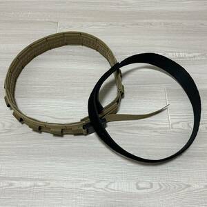 沖縄 米軍放出品 海兵隊 TACTICAL BELT オードナンス製 タクティカル ガンファイターベルト LARGE (管理番号CCC52)