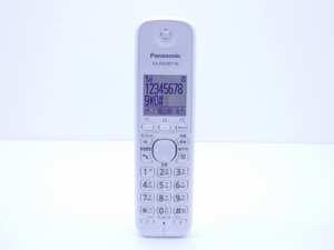 保証付き 親機へ登録 同期確認済み 完動品 純正 Panasonic パナソニック KX-FKD401-W 増設子機 管理No.CP-18