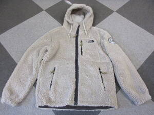 ノースフェイス PLAY GREEN FLEECE HOODIE S 160 170 ベージュ プレイグリーンフリースフーディー ボア フリース NJ4FM57C パーカ 