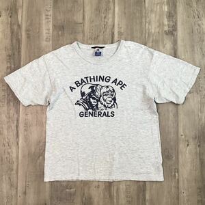 ★初期★ Champion ボディ BAPE Generals Tシャツ Lサイズ a bathing ape エイプ ベイプ アベイシングエイプ NIGO 裏原宿 w625