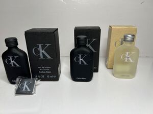 CalvinKlein ( カルバンクライン )CK be ( シーケービー ) eau de toilette 15mlオードトワレ 3本セット 