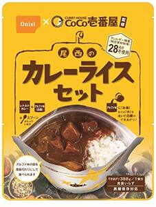 尾西食品 CoCo壱番屋監修 尾西のカレーライスセット 5年保存食 非常食セット　5袋　5食