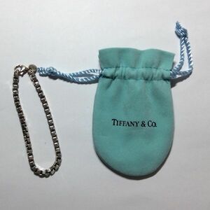 【中古アクセサリー】Tiffany & Co. ティファニー ベネチアン リンク ブレスレット Sv925 スターリング シルバー