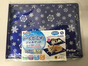 Petio クールアルミ　ジェルマット　ひんやり　全犬・全猫用　DOG&CAT　寝心地快適　Mサイズ