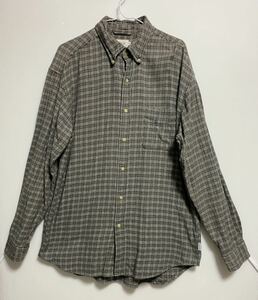 ＪＣＲＥＷ　Jクルー　ネルシャツ　ボタンダウンシャツ　サイズ　M USA アメリカ古着　90s ９０年代