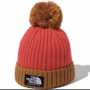 【新品】ノースフェイス Kids’ Pom Pom Cappucho ブラウン