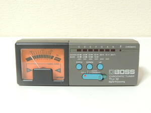 BOSS CHROMATIC TUNER TU-12 チューナー ジャンク 中古 11‐6