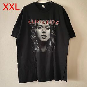 Deadstock Y2K 2008 Alicia Keys As I Am Rap Tee XXL Black アリシアキーズ アズ アイアム Tシャツ ラップT band rock バンドT ロックT