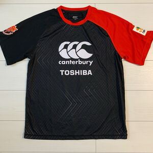 【大特価！美USED】東芝ブレイブルーパス★カンタベリー★CANTERBURY★プラクティスシャツ★ラグビーリーグワン★トップリーグ