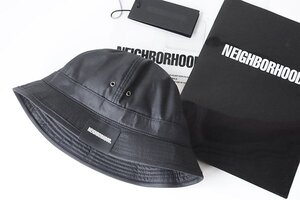 美品 NEIGHBORHOOD ◆24AW* BALL HAT 黒 XLサイズ ボールハット 帽子 ファイル/下げ札付き バケットハット ネイバーフット ◆ ES25