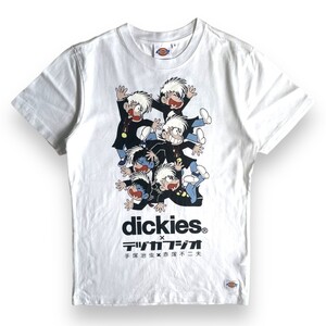 国内正規品★希少★ Dickies ディッキーズ テヅカフジオ コラボ 半袖 Tシャツ 手塚治虫 赤塚不二夫 TEE ロゴ バックプリント LOGO