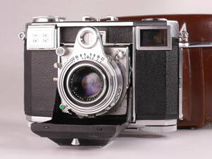 ★良品★ ZEISS IKON ツァイス イコン CONTESSA 35 F2.8 45mm 革ケース シャッタ― 露出計 OK R2203#0097#00002