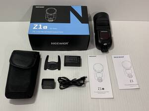 1017034C★ NEEWER Z1s SONY用 TTL ラウンドヘッドカメラフラッシュ ストロボ ニューワー ソニー