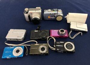 ★ジャンク品★デジカメ9台セット まとめ