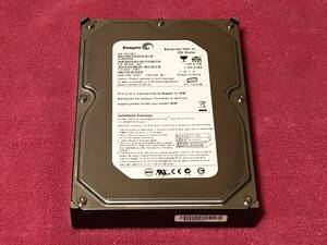 472回 11183時間 正常 Seagate シーゲイト ハードディスク ST3250820A HDD 250GB 3.5インチ IDE PCパーツ パソコン部品取り