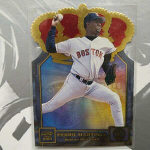 2001 PACIFIC PEDRO MARTINEZ ペドロ・マルチネス ダイカット　Bレッドソックス