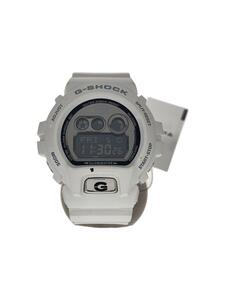 CASIO◆クォーツ腕時計・G-SHOCK/デジタル/WHT