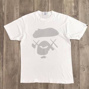 ★激レア★ kaws × BAPE big face Tシャツ Mサイズ カウズ a bathing ape エイプ ベイプ アベイシングエイプ nigo ka3