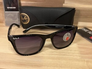 レイバン　Ray-Ban　サングラス　偏光グラディエントレンズ　パープル　ポラライズド　　　