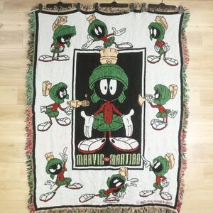 X5K/O1.10-2　90s～　Looney Tunes　ルーニー・テューンズ　Marvin the Martian　マービン・ザ・マーシャン　ラグ　マット　カーペット