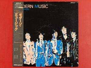 ◇ムーンライダーズ Moon Riders/モダーン・ミュージック/帯付きLP、OPL-1006 #P21YK2