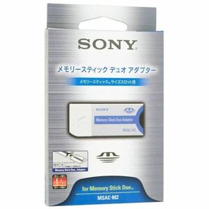 【ゆうパケット対応】SONY製 メモリースティックDUO アダプター MSAC-M2 [管理:1000025565]