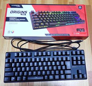 【美品】HyperX Alloy Origins Core HX-KB7RDX-JP