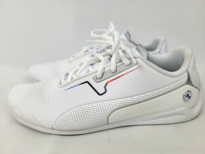 美品 PUMA × BMW DRIFTCAT 白 US8.5 26.5cm プーマ ドライビングシューズ ドリフトキャット / スピードキャット