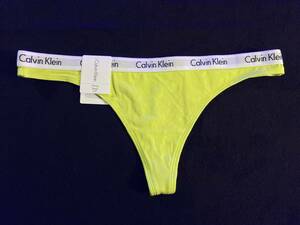 【複数購入で割引!!!】【正規品】Calvin Klein カルバンクライン Thong Tバック ショーツ 【送料無料】【格安即決】《ラス1》