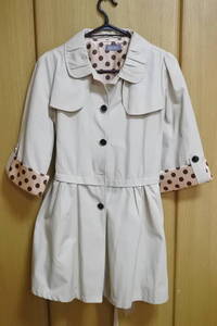 ★韓国子供服★CHAR MANT★コート★サイズ15★ベージュ★USED品★