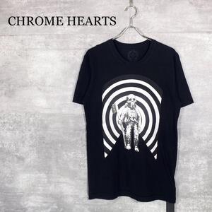 『CHROME HEARTS』クロムハーツ (M) スカルプリント Tシャツ