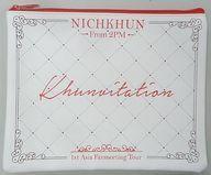 中古バッグ(男性) ニックン ポーチ 「NICHKHUN(From 2PM) 1st Asia Fanmeeting Tour “Khunv