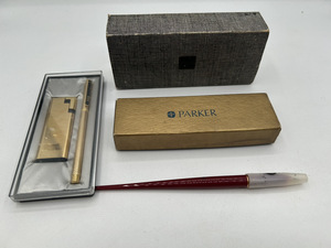 7282-00★PARKER パーカー万年筆/PILOT パイロット　万年筆 ×2点/Hadson ハドソンボールペン&ガスライター★